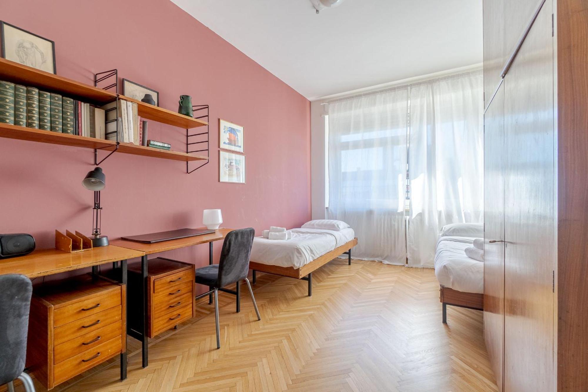 Palazzo Di Giustizia Bright Apartment Turin Bagian luar foto