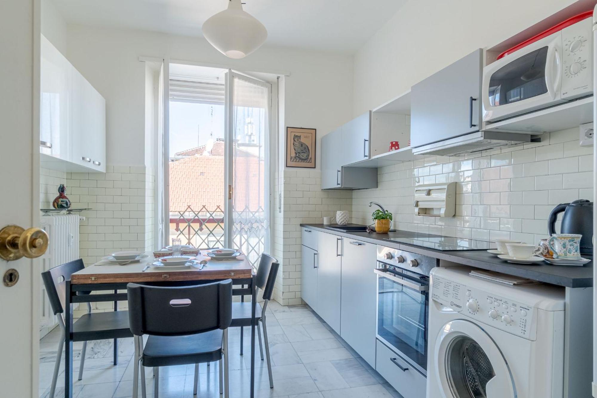 Palazzo Di Giustizia Bright Apartment Turin Bagian luar foto
